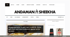 Desktop Screenshot of andamansheekha.com