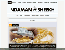 Tablet Screenshot of andamansheekha.com